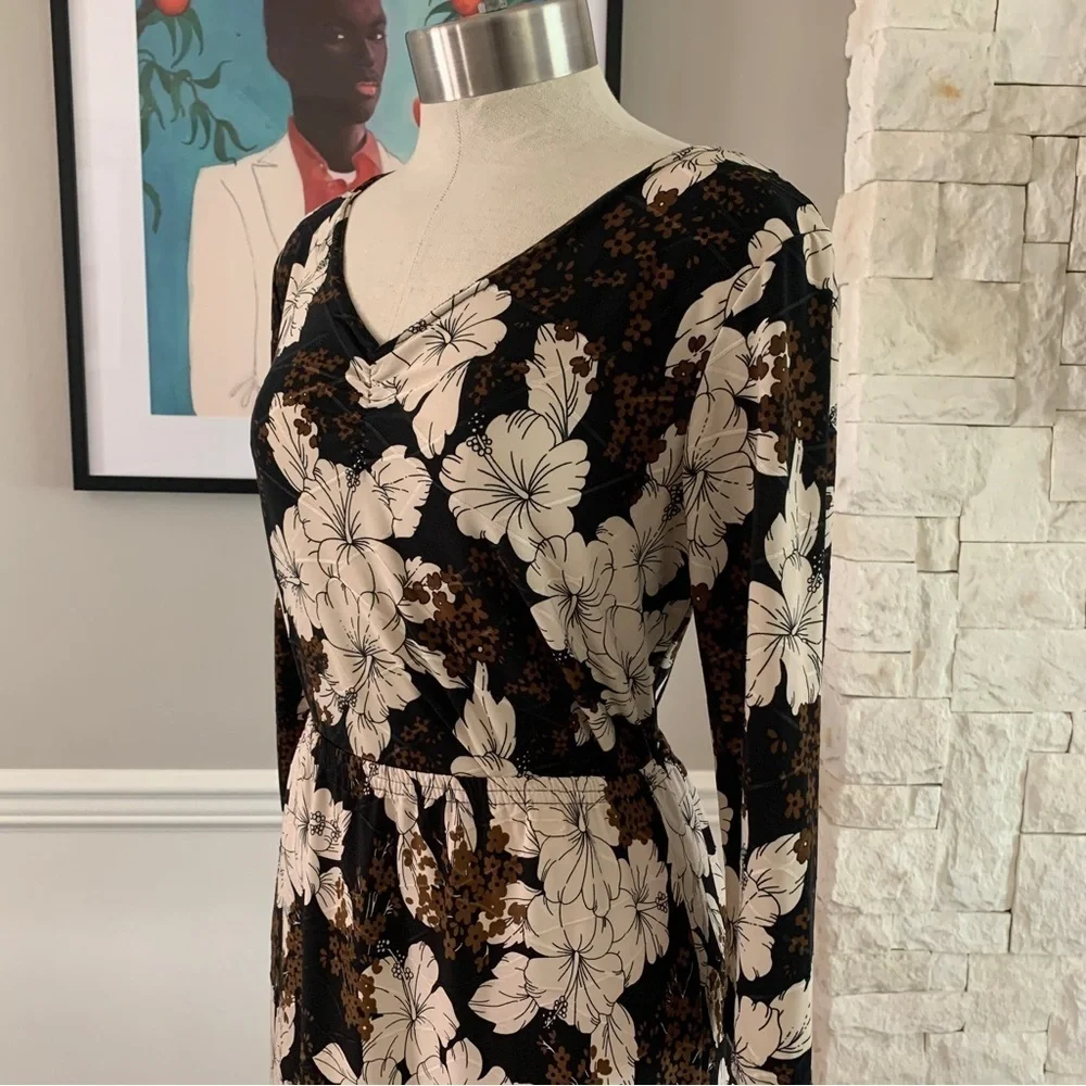 Vintage 2 Piece Set Y2K 90s Claudia Richard Skirt & Top Neutral Travel Sz Small